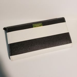 SOLD Kate Spade Bifold Striped Wallet